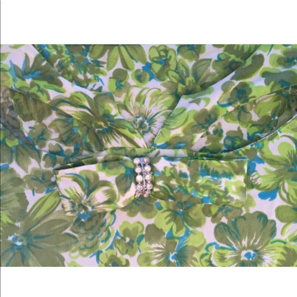 VINTAGE 1960s Retro Dress - Picture 2 of 4